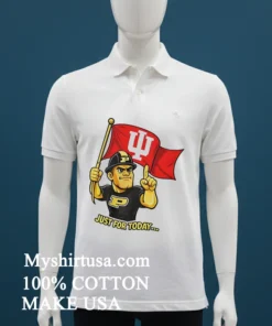 Purdue Mascot Indiana Flag Just For Today Shirt