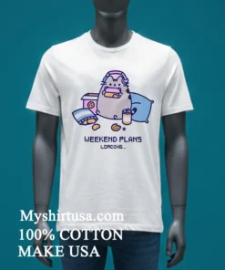 Pusheen Weekend Plans Loading Shirt