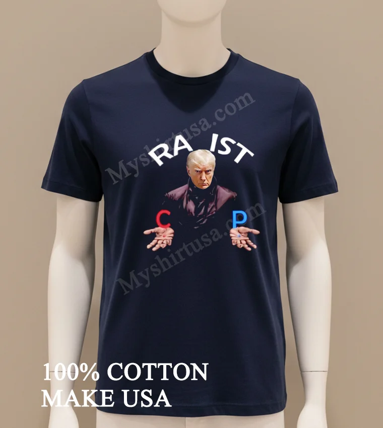 Ra Ist Donald Trump Matrix Red Pill Blue Pill funny america t-shirts - navy-shirt Ra Ist Donald Trump Matrix Red Pill Blue Pill Shirt Navy Shirt