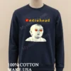 Radiohead Creepy Baby Face With Red Eyes Graphic Art Shirt Long Sleve Shirt