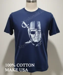 Raider Nation Raiders Silver Black funny america t-shirts