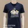 Raiders Flintstones Fred Barney Football Team Shirt Navy Shirt