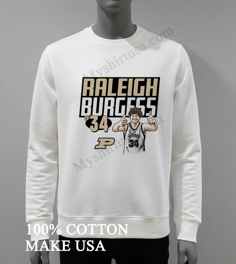 Raleigh Burgess Thumbs Up Purdue Sport funny america t-shirts - white-t-shirt Raleigh Burgess Thumbs Up Purdue Sport Shirt White T Shirt 4