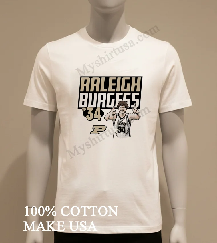 Raleigh Burgess Thumbs Up Purdue Sport funny america t-shirts - white-t-shirt Raleigh Burgess Thumbs Up Purdue Sport Shirt White T Shirt