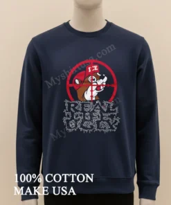 Real Music Only Buc Ee Beaver Mascot In Crosshairs funny america t-shirts