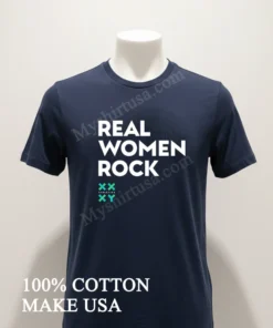 Real Women Rock Xx Xy funny america t-shirts
