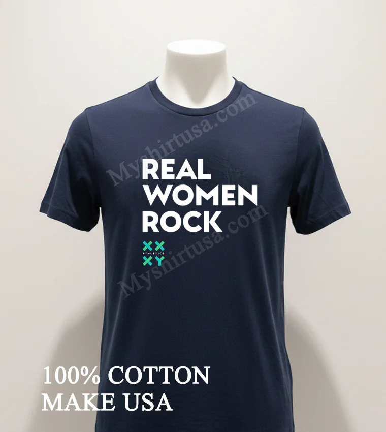 Real Women Rock Xx Xy Shirt Navy Shirt 1