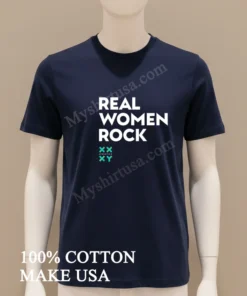 Real Women Rock Xx Xy funny america t-shirts