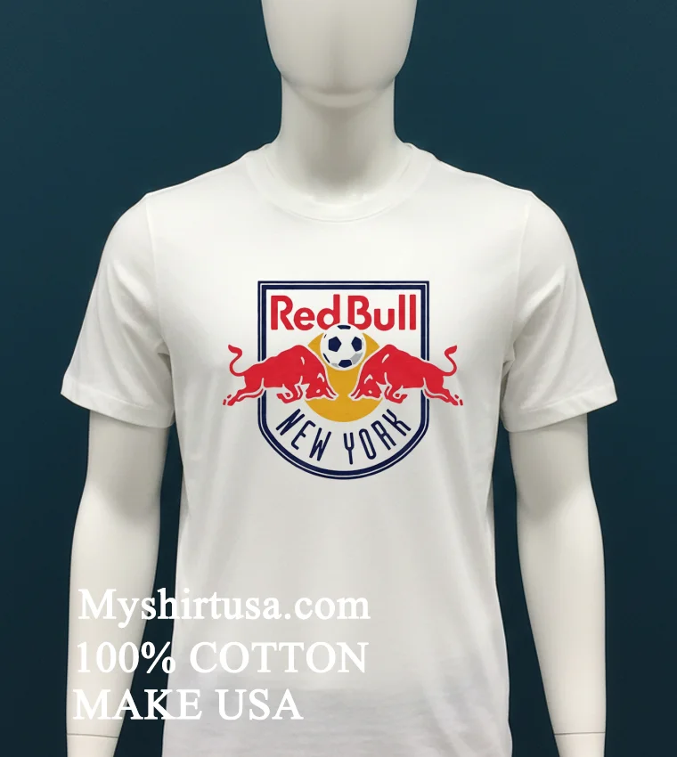 Red Bull New York Logo 2026 Shirt White T Shirt 1