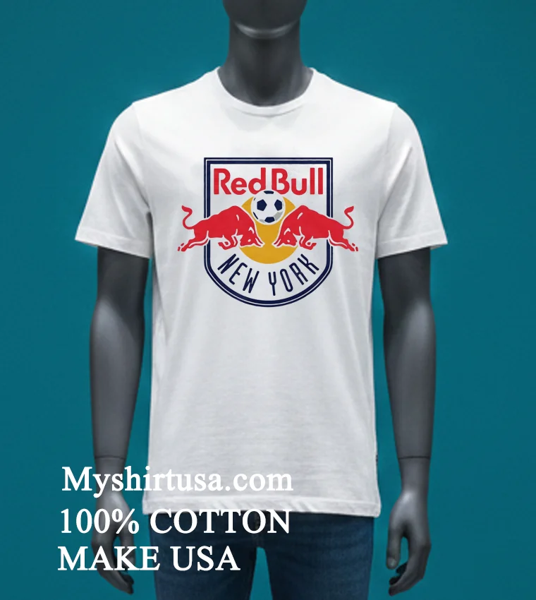 Red Bull New York Logo 2026 Shirt White T Shirt 3