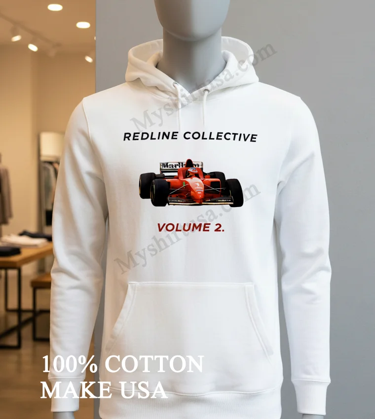 Redline Collective Volume 2 Red Formula One Racing Shirt Hoodie Shirt