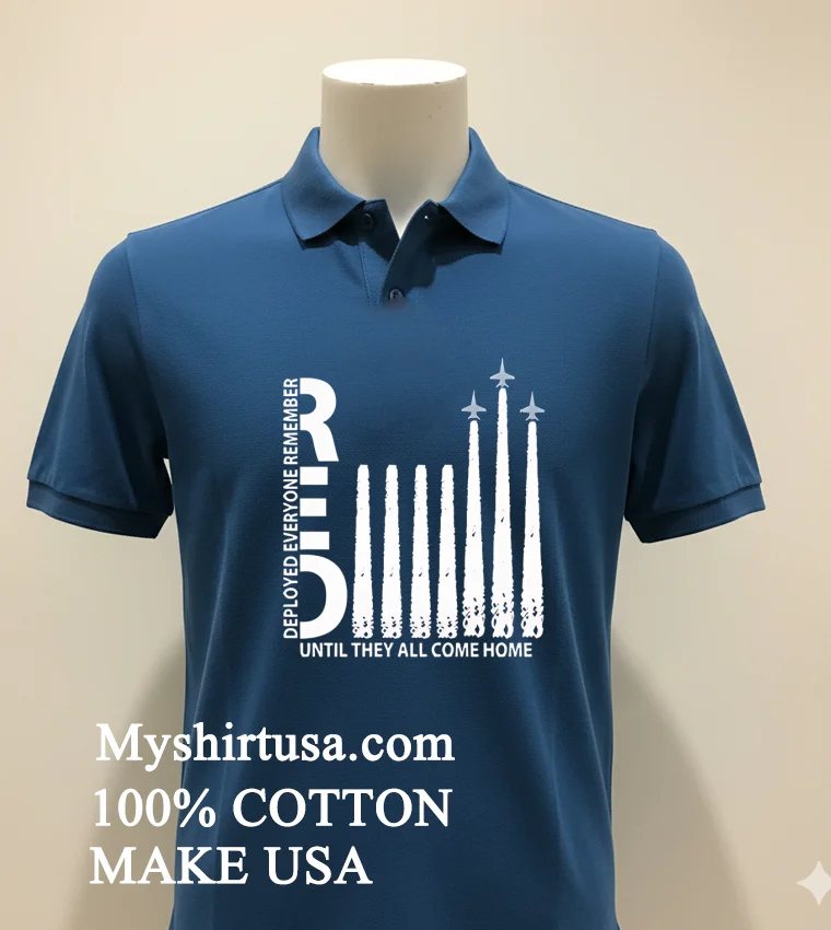 Remember Everyone Deployed Shirt Navy Shirt 2