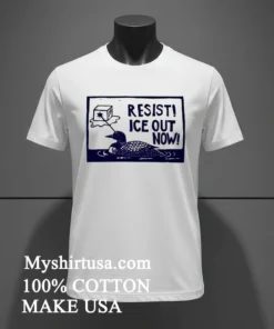 Resist Ice Out Now Duck Shirt