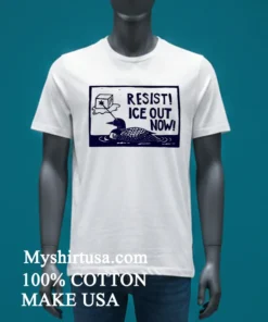 Resist Ice Out Now Duck Shirt