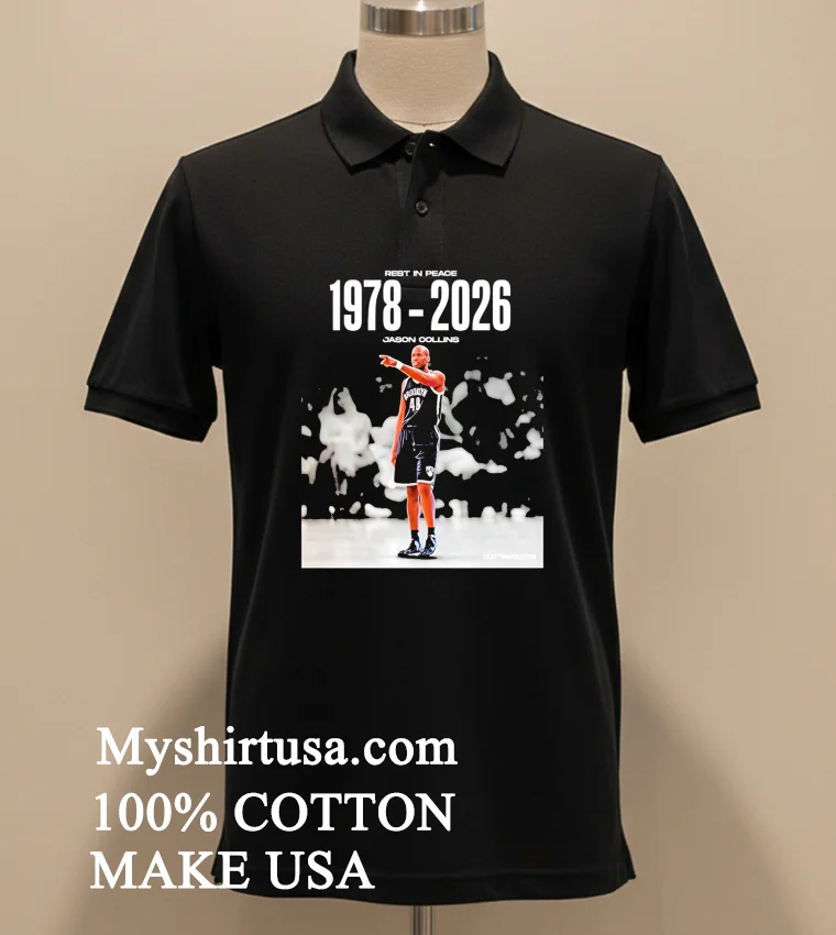 Rip Jason Collins 1978 2026 Shirt Balck Shirt 3