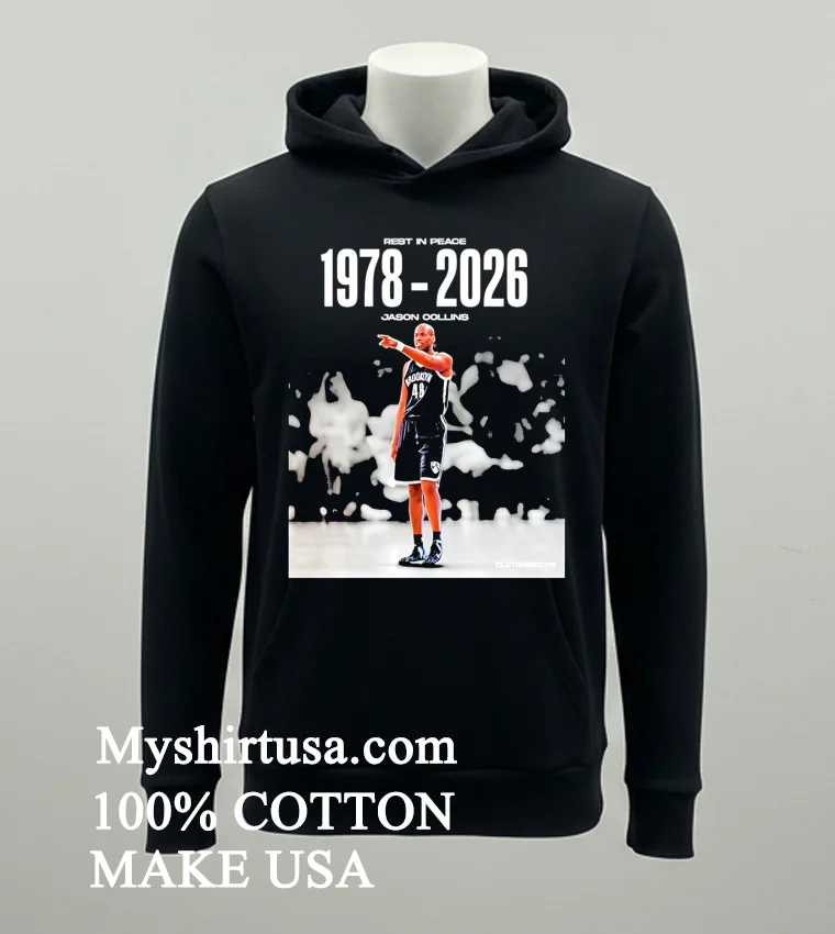 Rip Jason Collins 1978 2026 Shirt Balck Shirt