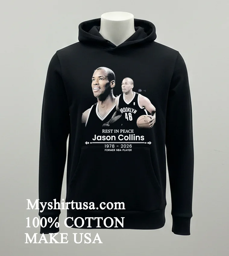 Rip Jason Collins Nba Player Passed Away 1978 2026 funny america t-shirts - balck-shirt Rip Jason Collins Nba Player Passed Away 1978 2026 Shirt Balck Shirt