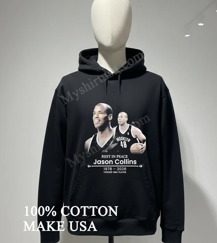 Rip Jason Collins Nba Player Passed Away 1978 2026 Shirt Hoodie Shirt