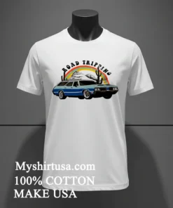 Road Tripping Oldsmobile Vista Cruiser Vintage Shirt