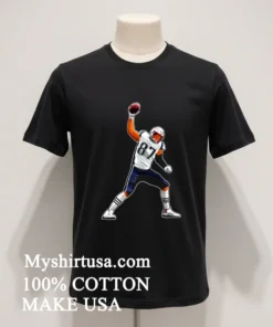 Rob Gronk 87 Angry Touchdown Football Shirt