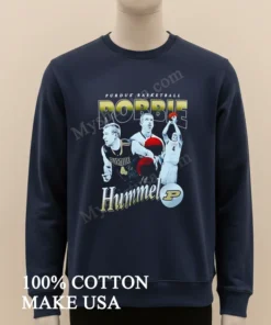 Robbie Hummel Purdue Basketball College Sports Fan Graphic funny america t-shirts