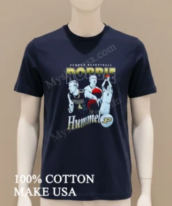 Robbie Hummel Purdue Basketball College Sports Fan Graphic funny america t-shirts