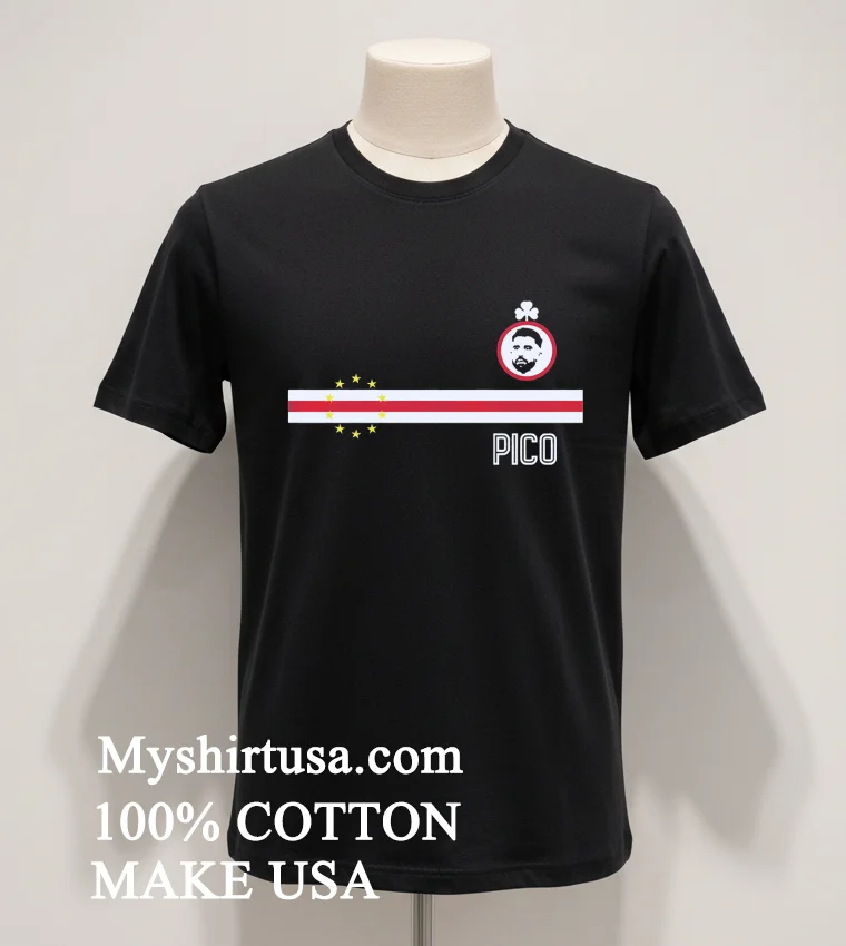 Roberto Pico Lopes And Cape Verde 2026 World Cup T Shirt Balck Shirt