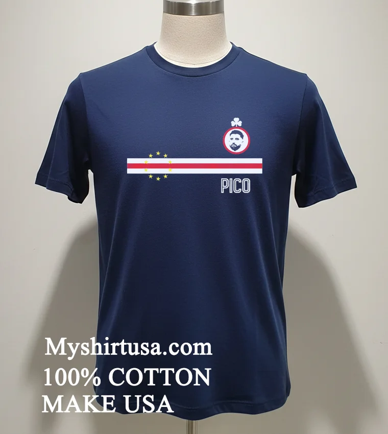 Roberto Pico Lopes And Cape Verde 2026 World Cup T Shirt - navy-shirt Roberto Pico Lopes And Cape Verde 2026 World Cup T Shirt Navy Shirt