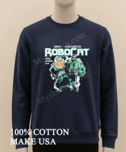 Robocat Jason Robertson Murphy Dallas Hockey Parody funny america t-shirts