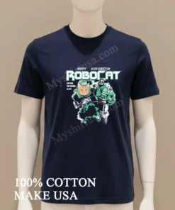 Robocat Jason Robertson Murphy Dallas Hockey Parody funny america t-shirts