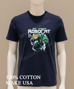 Robocat Murphy Jason Robertson Past Man Past Machine All Cat funny america t-shirts