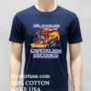 Rump Oil Stolen Capitalism Secured Graphic Shirt Navy Shirt