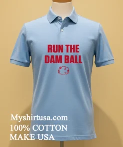 Run The Dam Ball Minot State Shirt