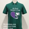 Sacramento Kings X Snoopy Slam Dunk My Heart Valentine 2026 Shirt Green Shirt