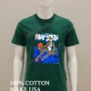 San Antonio Spurs Coyote Graffiti Basketball Slam Dunk City Skyline Shirt Green Shirt