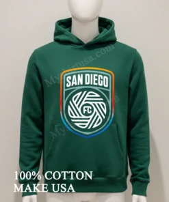 San Diego Fc Official Logo Crest Soccer Team Sportswear Shirt