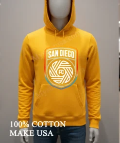 San Diego Fc Official Logo Crest Soccer Team Sportswear Shirt