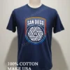 San Diego Fc Official Logo Crest Soccer Team Sportswear Shirt Navy Shirt