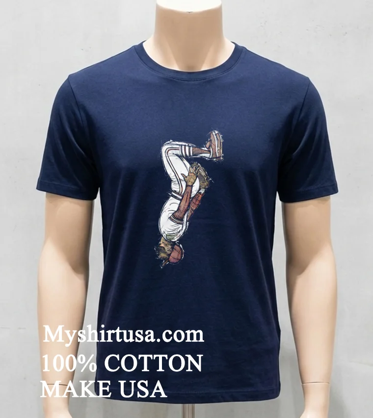 San Diego Padres Ozzie Smith Sketch Backflip Shirt Navy Shirt