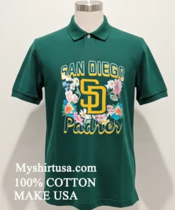 San Diego Padres Women S Flowers Shirt