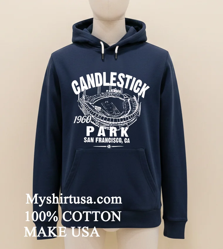 San Francisco 49Ers Football Candle Sitck 1960 Park San Francisco Ca Shirt - navy-shirt San Francisco 49ers Football Candle Sitck 1960 Park San Francisco Ca Shirt Navy Shirt 1