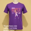 San Francisco 49ers George Kittle Cartoon Signature Shirt Purple Shirt