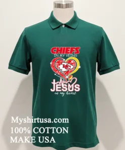 San Francisco 49Ers In My Veins Jesus In My Heart Shirt