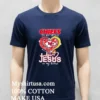 San Francisco 49ers In My Veins Jesus In My Heart Shirt Navy Shirt