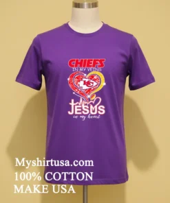 San Francisco 49Ers In My Veins Jesus In My Heart Shirt