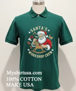 Santa’s Workshop Crew Holiday Shirt