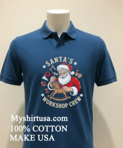Santa’s Workshop Crew Holiday Shirt