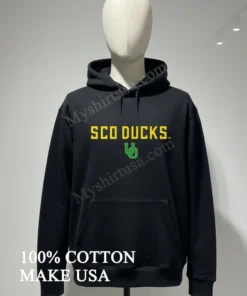 Sco Ducks Uo Green And Yellow Logo funny america t-shirts