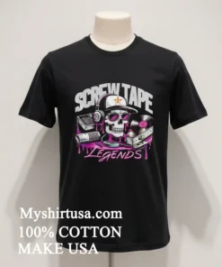 Screwtape Legends Skull Hip Hop Art Shirt