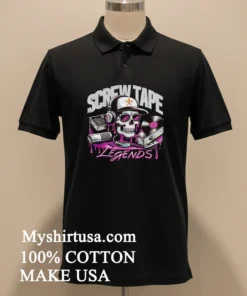 Screwtape Legends Skull Hip Hop Art Shirt